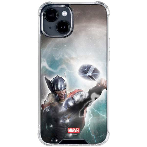 Marvel Thor Mighty Thor iPhone 15 Clear Case